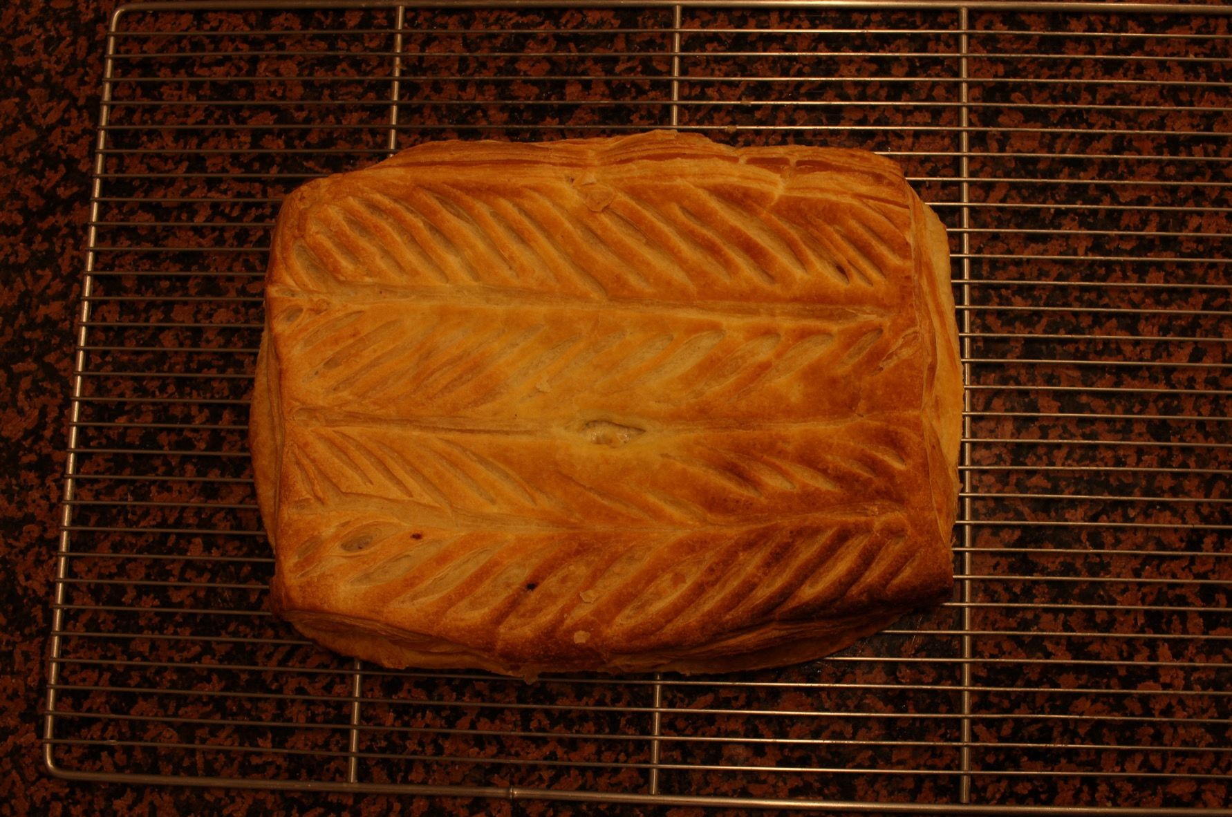 Grand feuilleté de truites